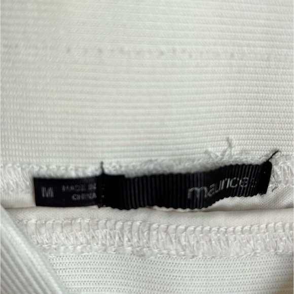 White Lace Pencil Skirt Maurice's Size M - Picture 3 of 3